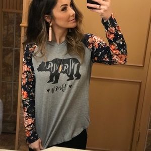 Mama Bear long sleeve tee
